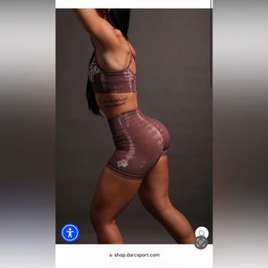Darc Sport Women's Athletic Shorts - Brown
